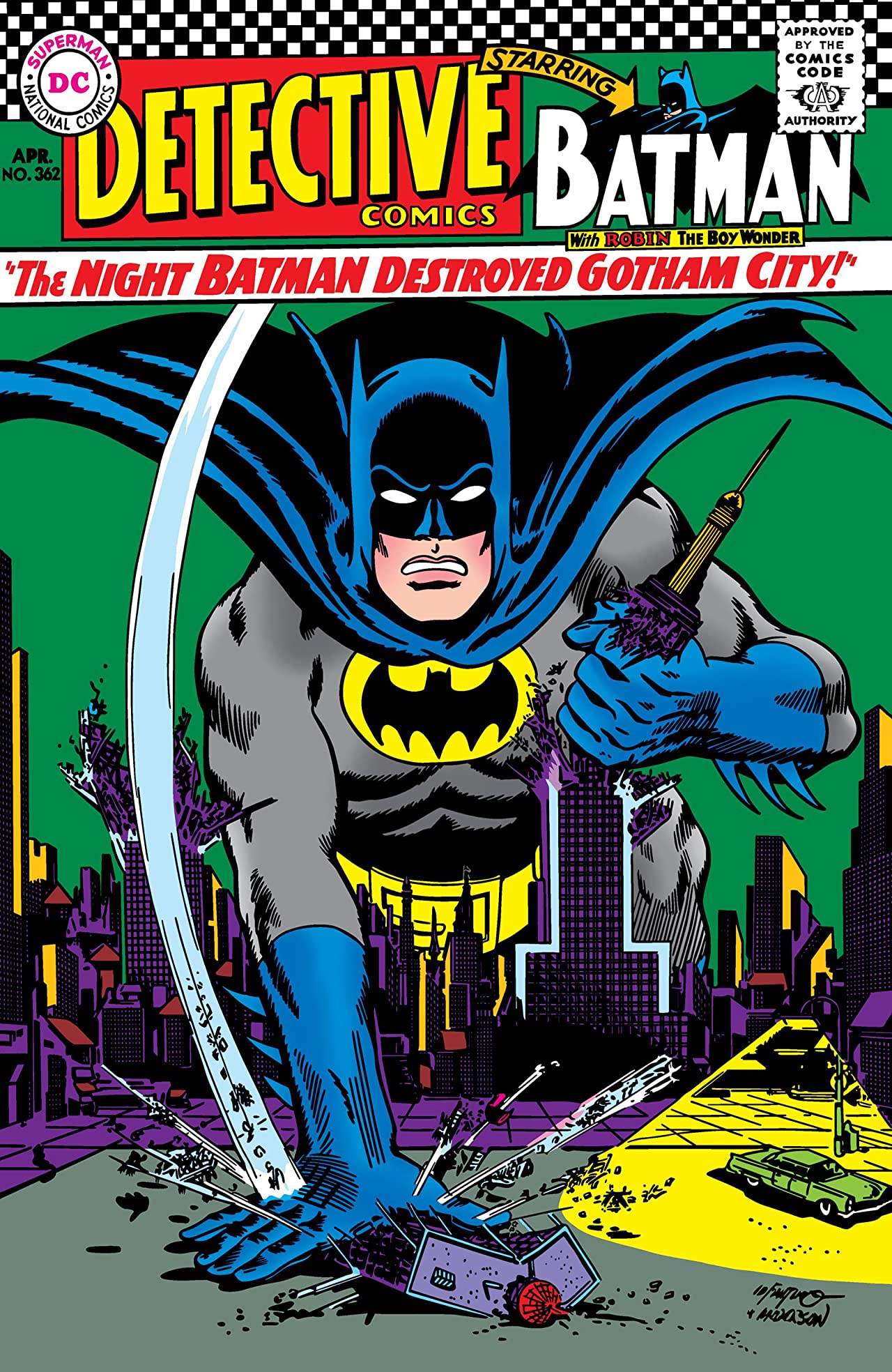 Detective Comics (1937) #362 cover