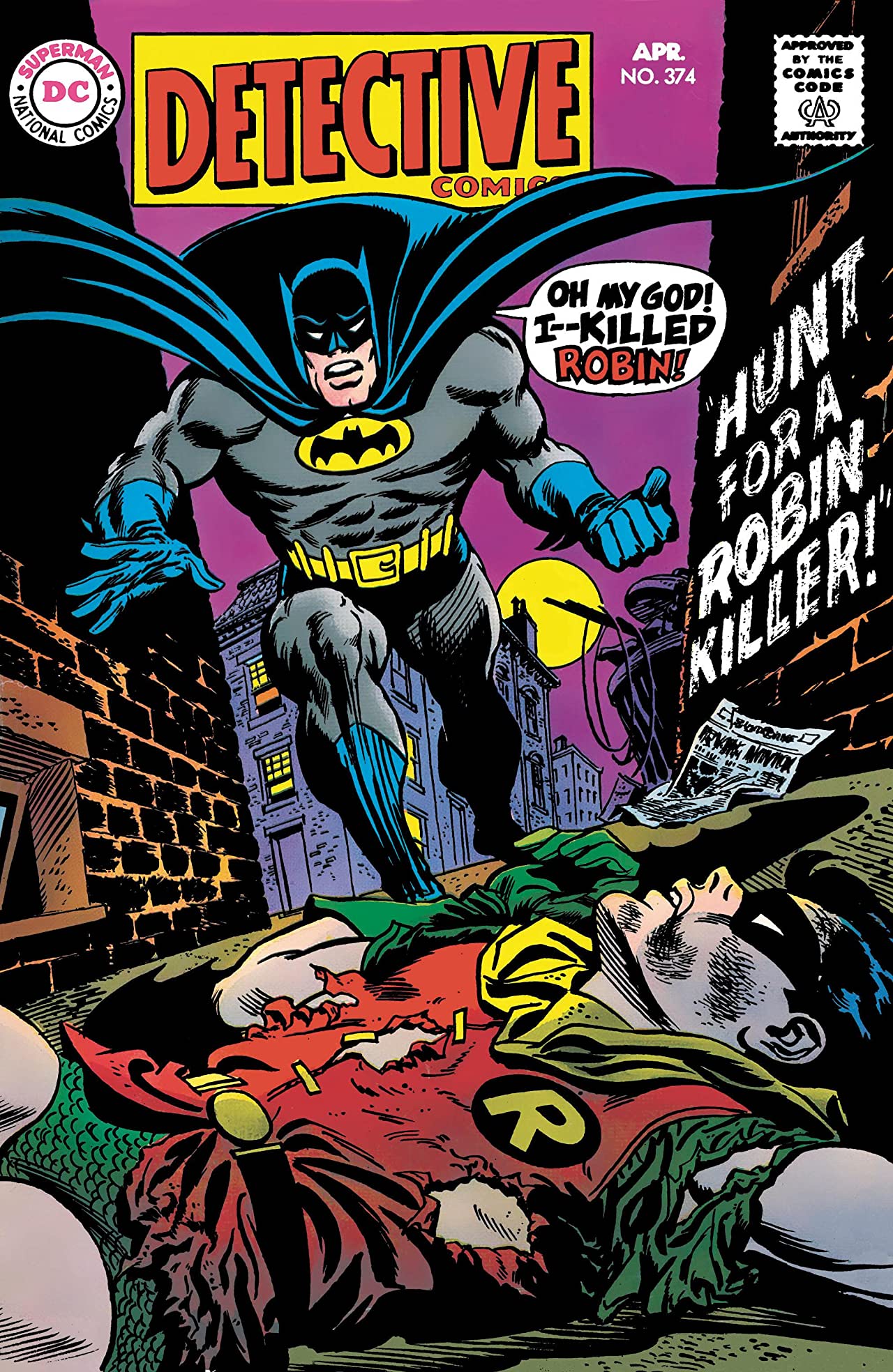 Detective Comics (1937) #374 cover