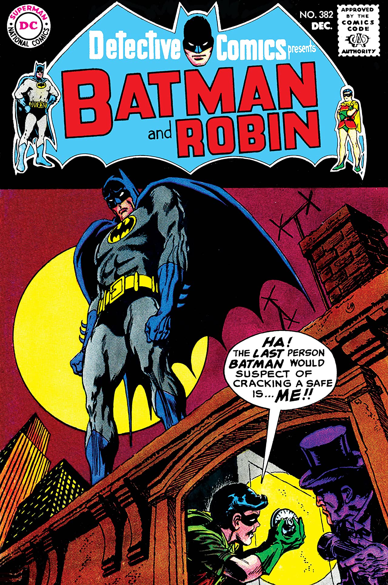 Detective Comics (1937) #382 cover