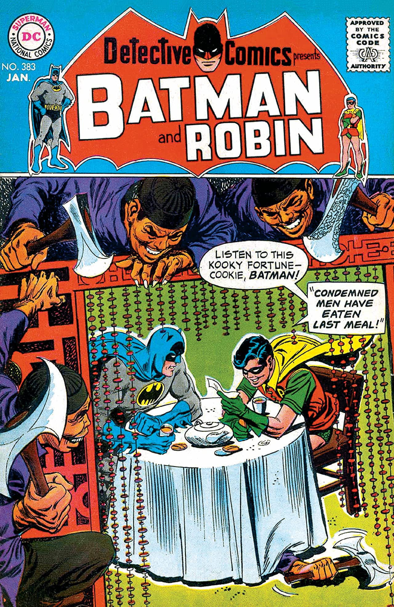 Detective Comics (1937) #383 cover