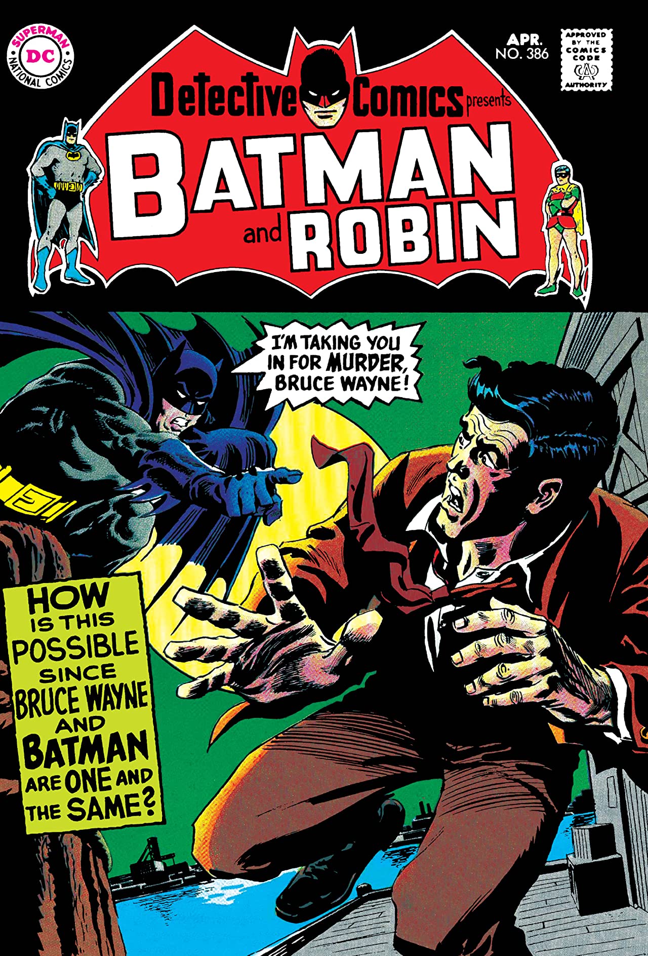 Detective Comics (1937) #386 cover