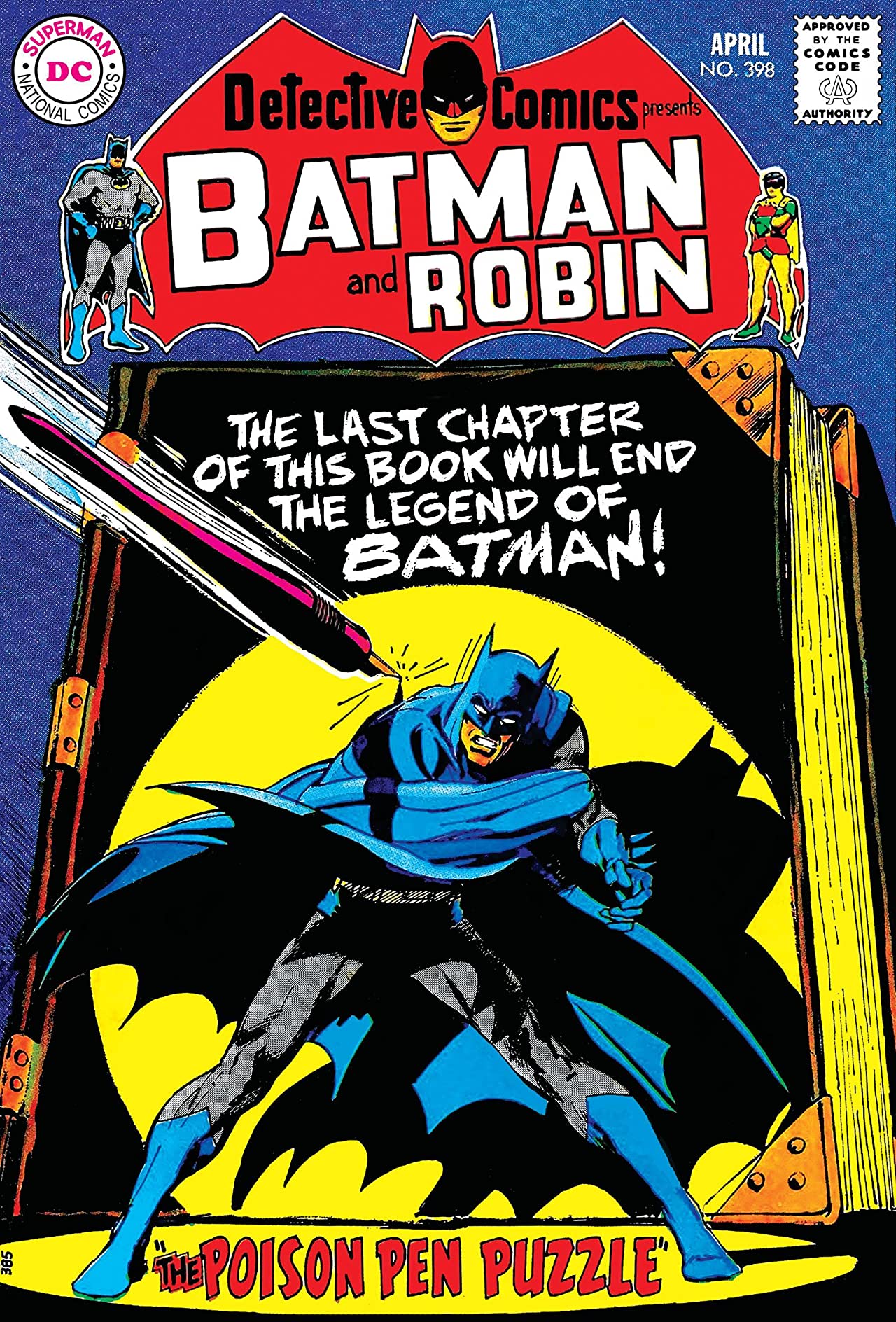 Detective Comics (1937) #398 cover