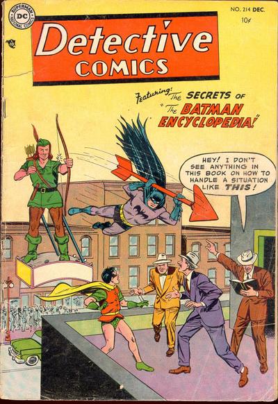 Detective Comics (1937) #214 cover