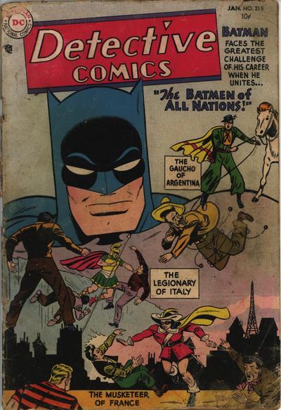Detective Comics (1937) #215 cover