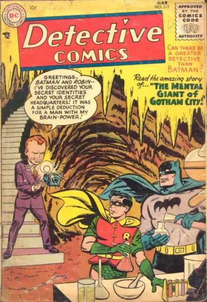 Detective Comics (1937) #217 cover
