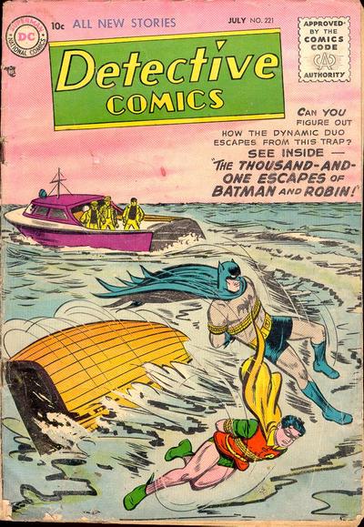 Detective Comics (1937) #221 cover
