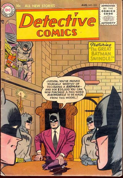 Detective Comics (1937) #222 cover