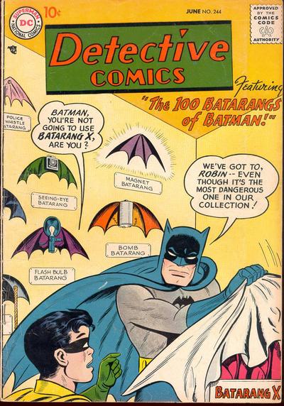 Detective Comics (1937) #244 cover