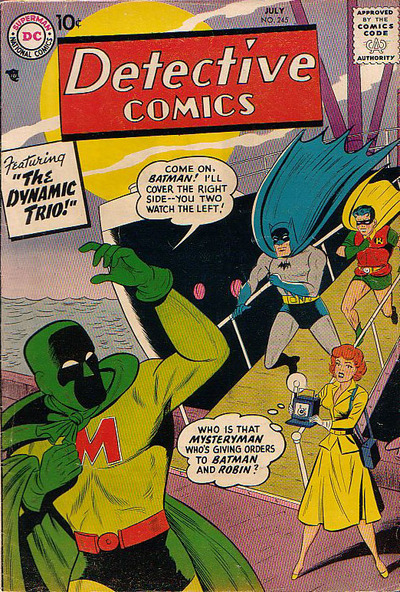 Detective Comics (1937) #245 cover