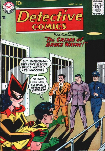 Detective Comics (1937) #249 cover