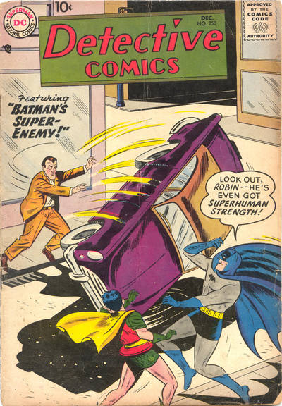 Detective Comics (1937) #250 cover