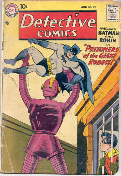 Detective Comics (1937) #258 cover