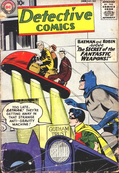 Detective Comics (1937) #263 cover