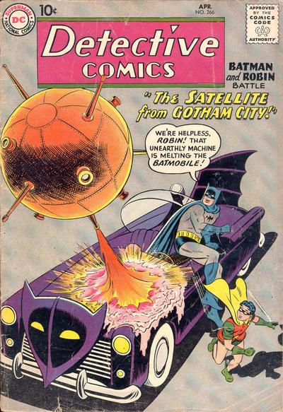 Detective Comics (1937) #266 cover