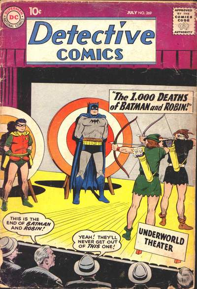Detective Comics (1937) #269 cover