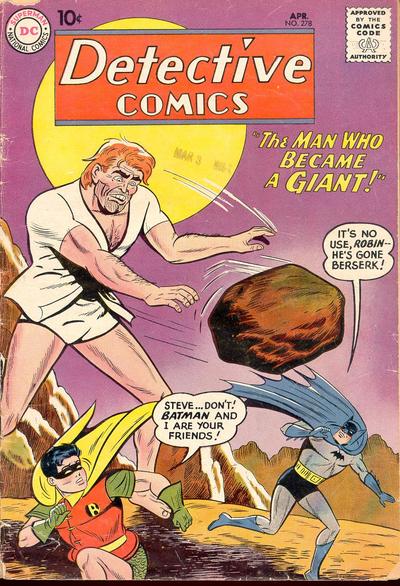 Detective Comics (1937) #278 cover
