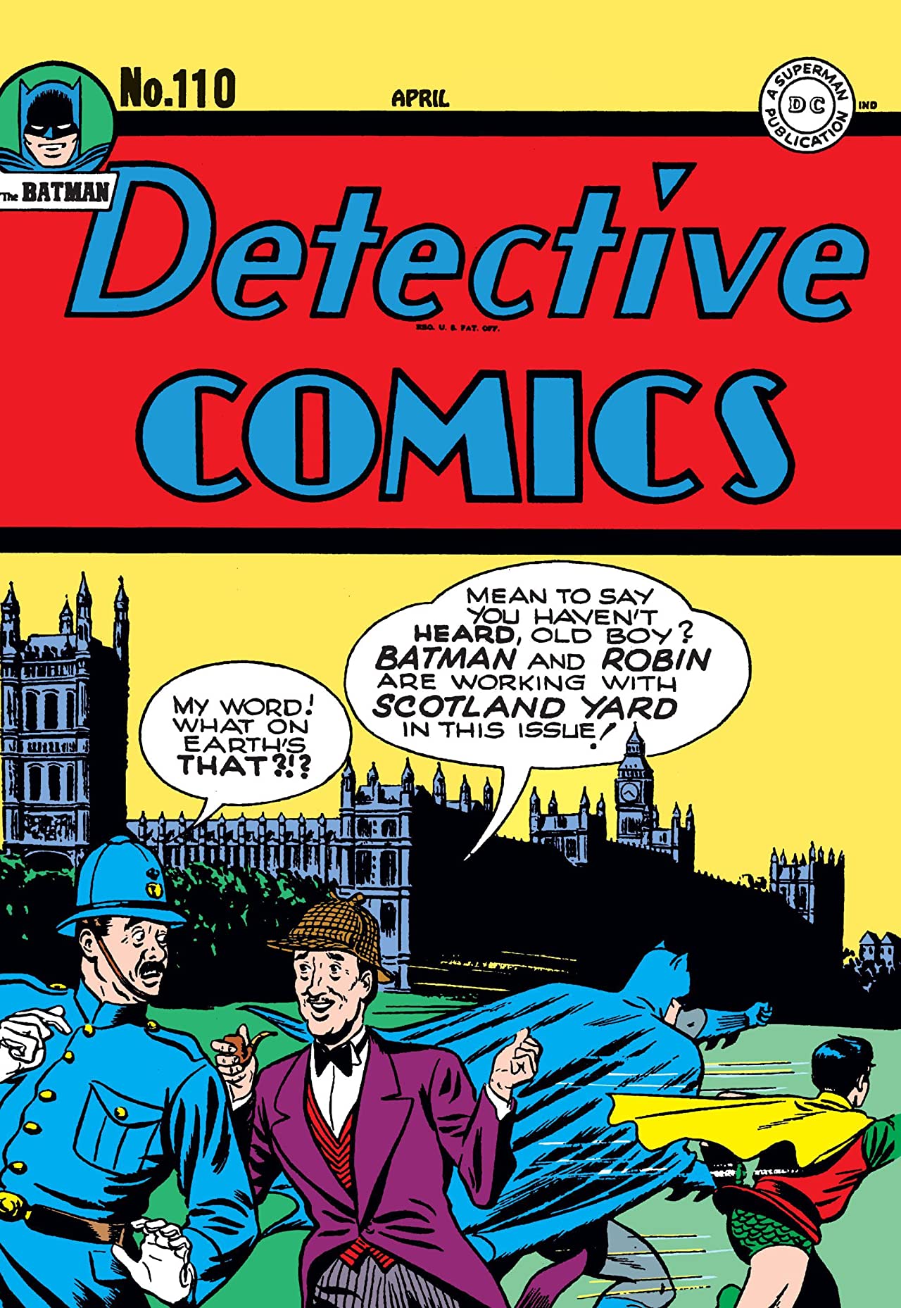 Detective Comics (1937) #110 cover