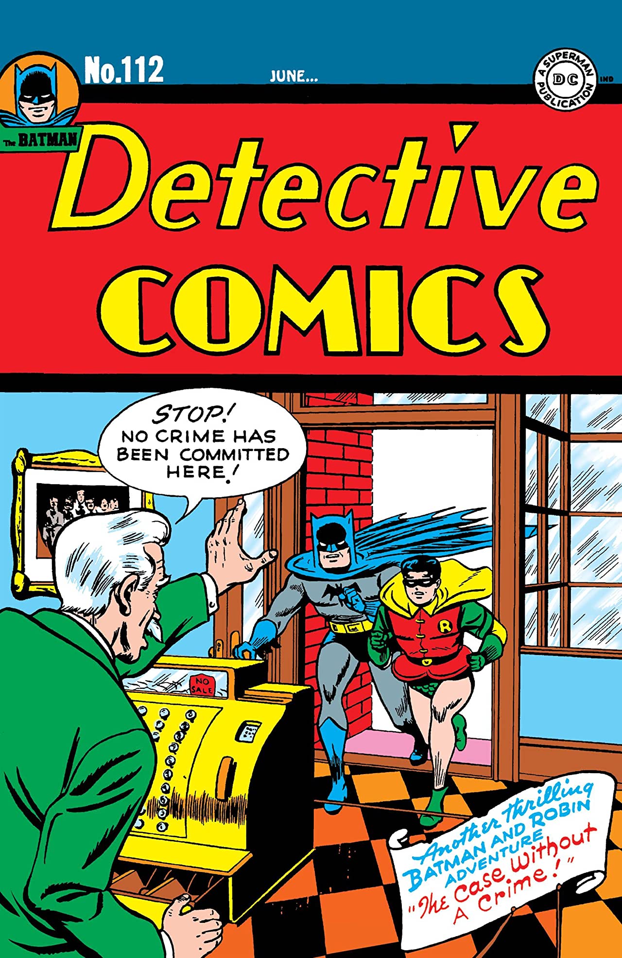 Detective Comics (1937) #112 cover