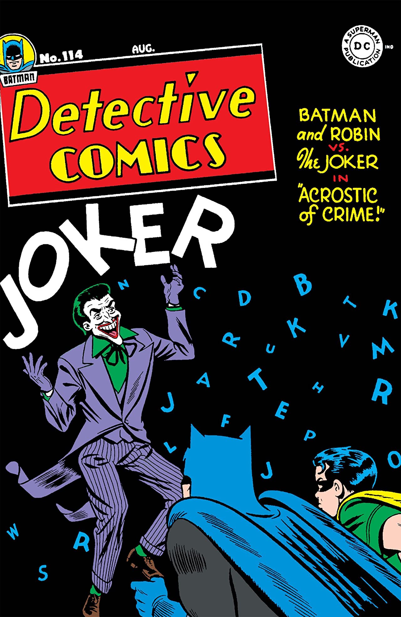 Detective Comics (1937) #114 cover