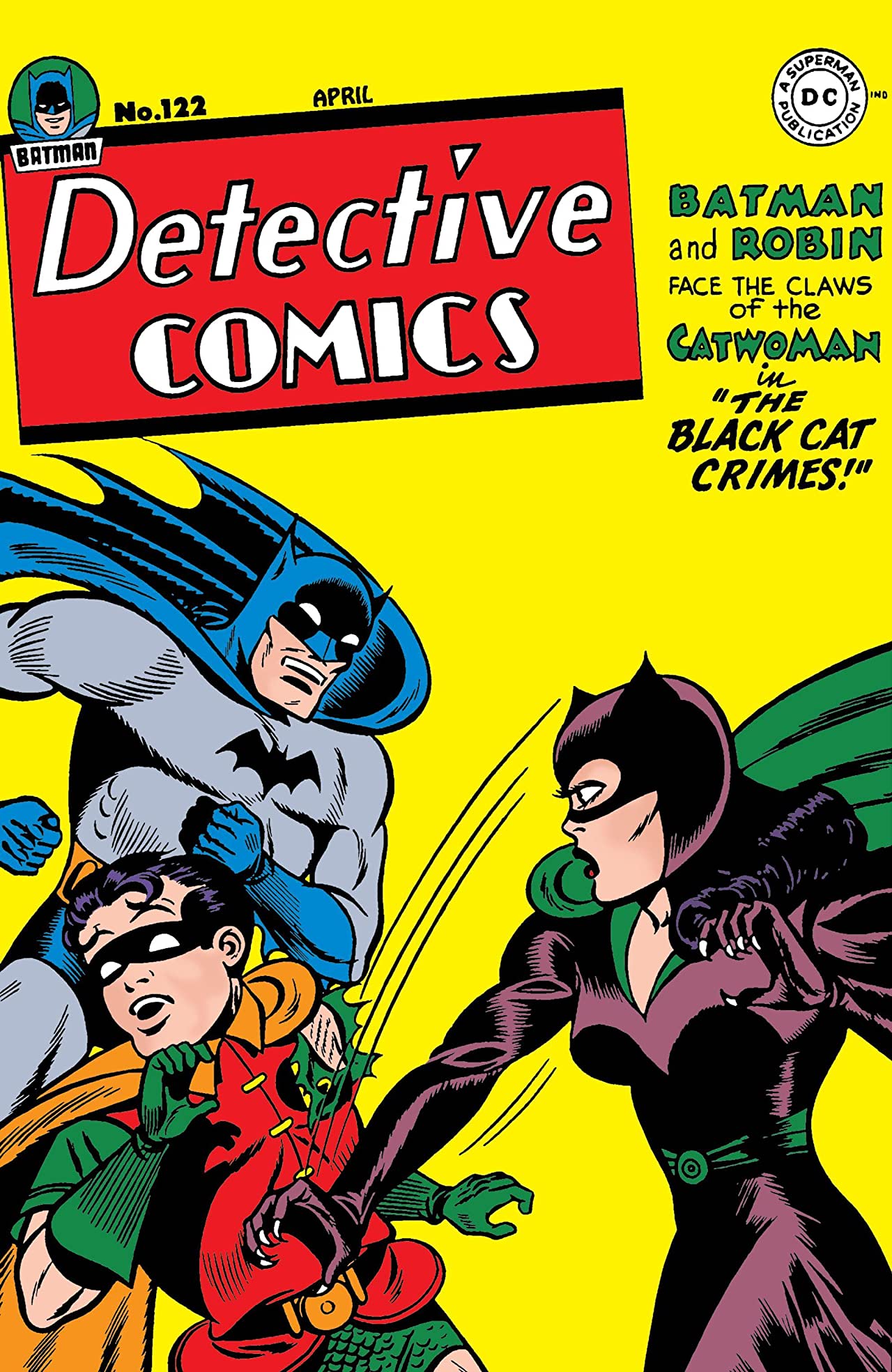 Detective Comics (1937) #122 cover