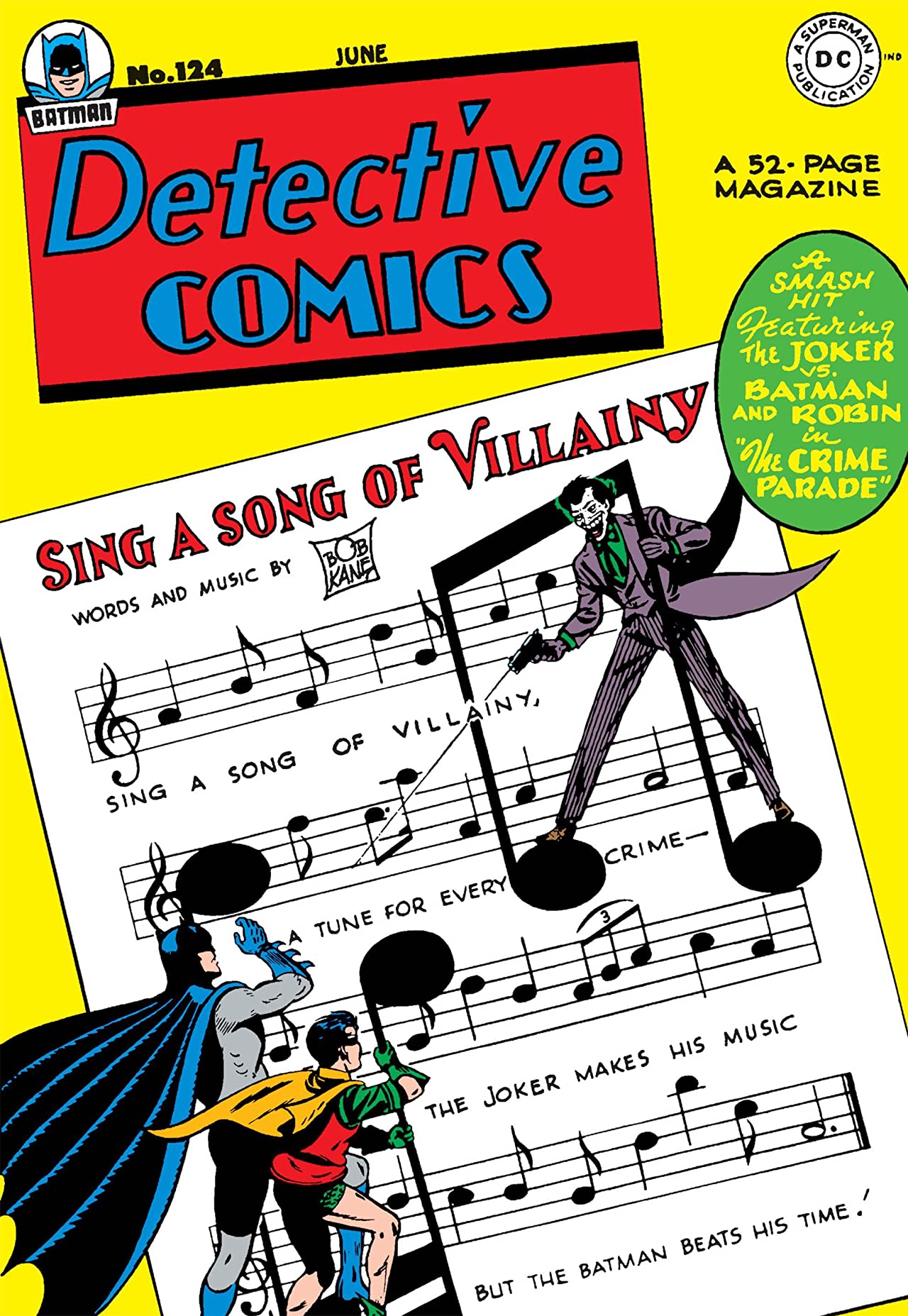 Detective Comics (1937) #124 cover