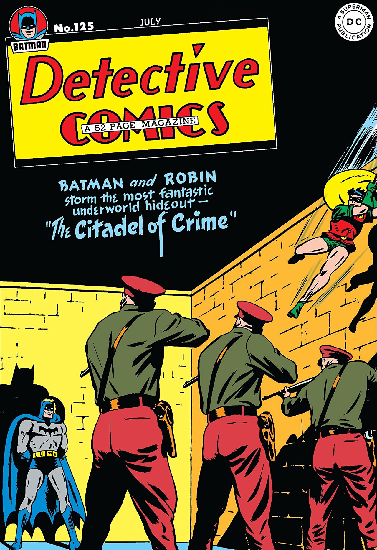 Detective Comics (1937) #125 cover