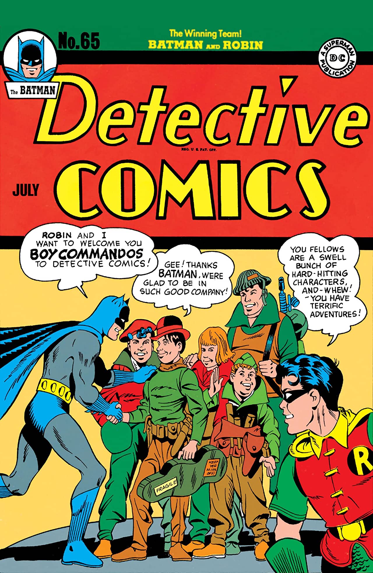 Detective Comics (1937) #65 cover