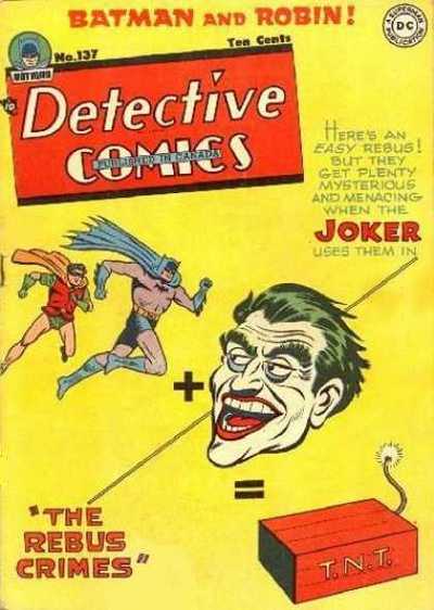 Detective Comics (1937) #137 cover