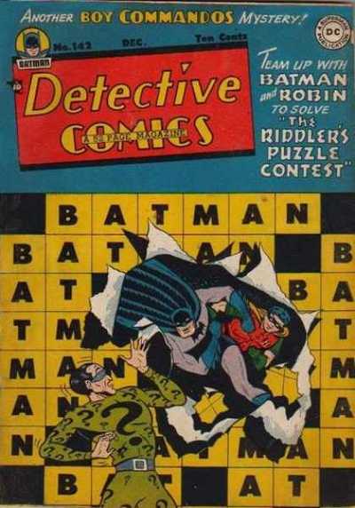 Detective Comics (1937) #142 cover
