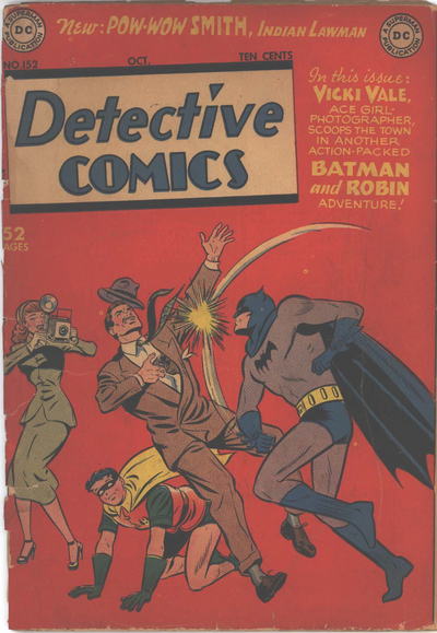 Detective Comics (1937) #152 cover