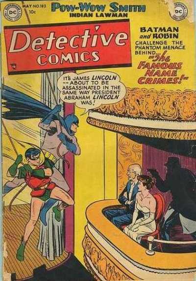 Detective Comics (1937) #183 cover