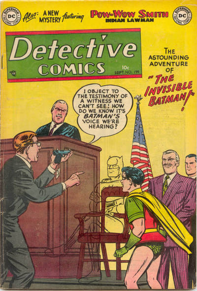 Detective Comics (1937) #199 cover