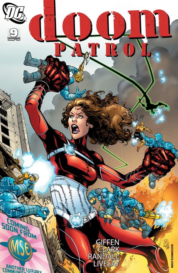 Doom Patrol (2009) #9 cover
