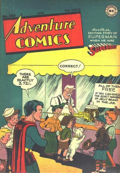 Adventure Comics (1938) #105 cover
