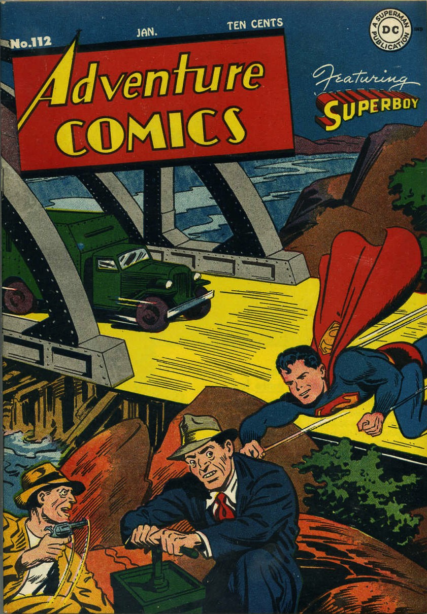 Adventure Comics (1938) #112 cover