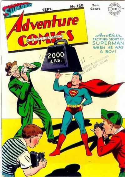 Adventure Comics (1938) #120 cover