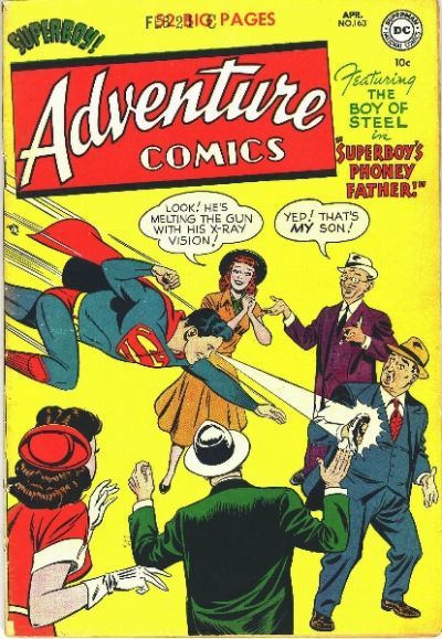 Adventure Comics (1938) #163 cover