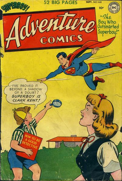 Adventure Comics (1938) #168 cover