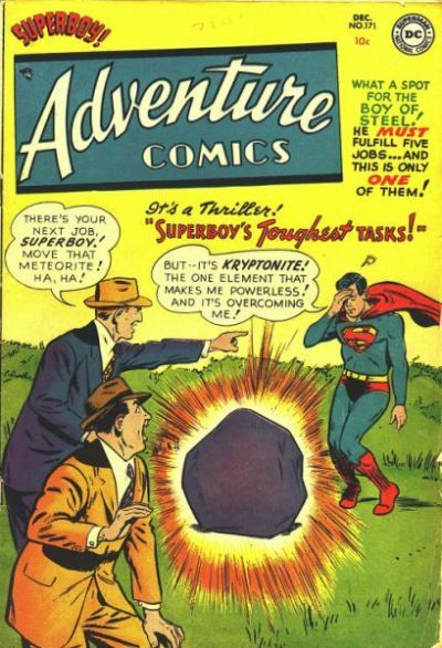Adventure Comics (1938) #171 cover