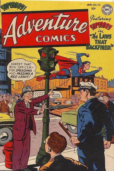 Adventure Comics (1938) #172 cover