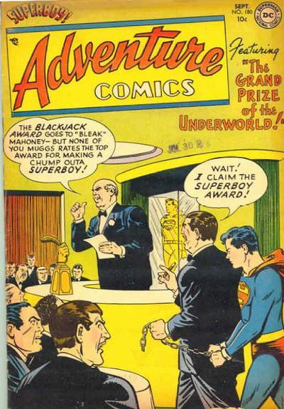 Adventure Comics (1938) #180 cover