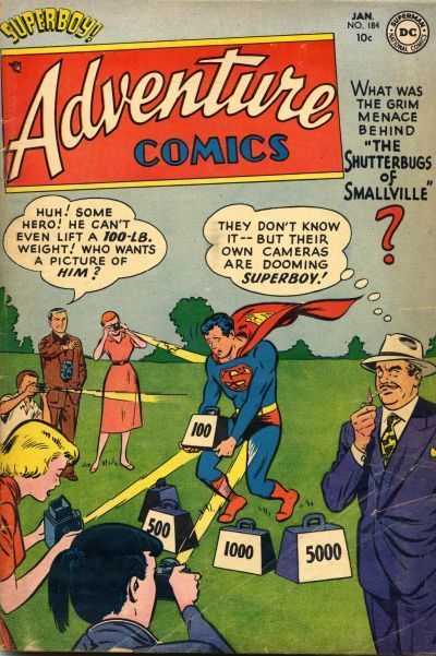 Adventure Comics (1938) #184 cover