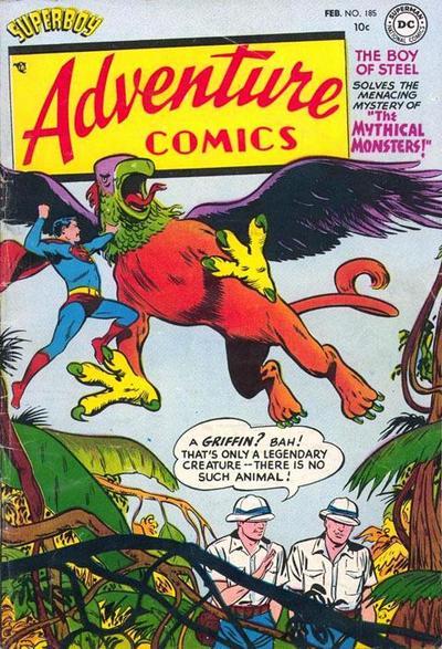 Adventure Comics (1938) #185 cover