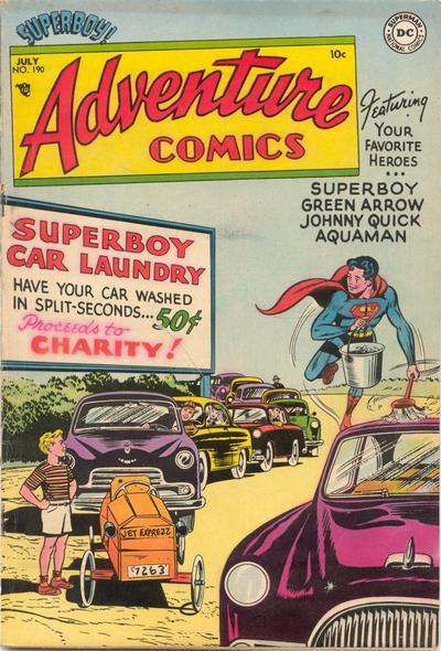Adventure Comics (1938) #190 cover