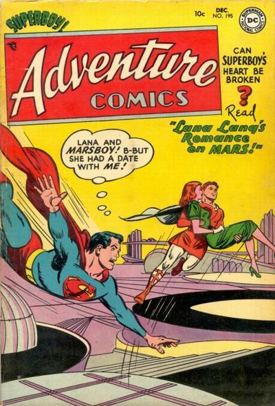 Adventure Comics (1938) #195 cover