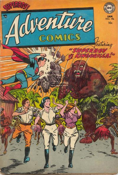 Adventure Comics (1938) #196 cover