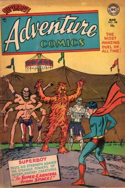 Adventure Comics (1938) #198 cover