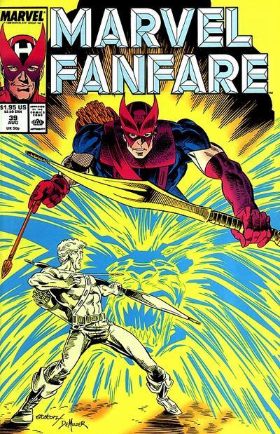 Marvel Fanfare (1982) #39 cover