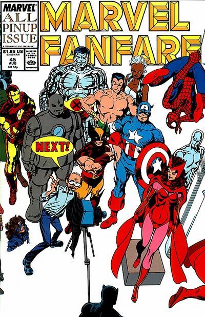 Marvel Fanfare (1982) #45 cover
