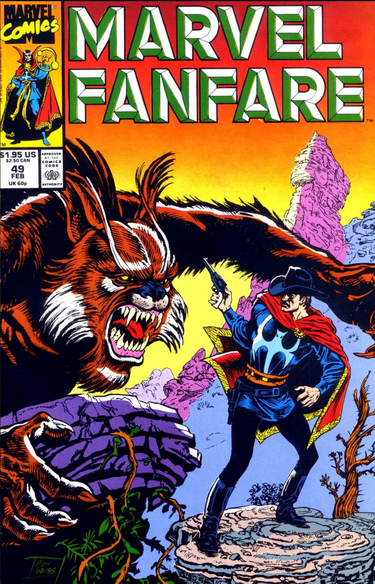 Marvel Fanfare (1982) #49 cover